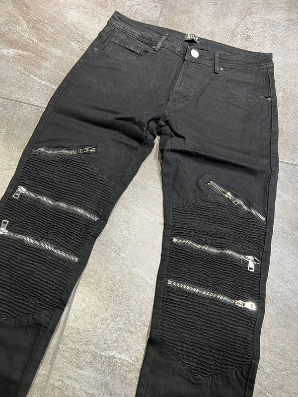 Jeans Biker Em 8879 nero