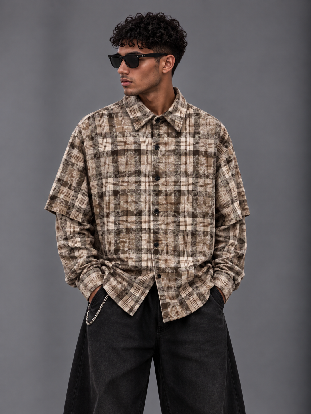 Camicia Double Sleeve Wash 508