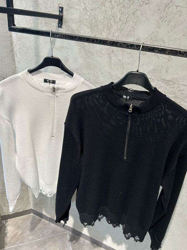 Maglione Destroyd Zip 102