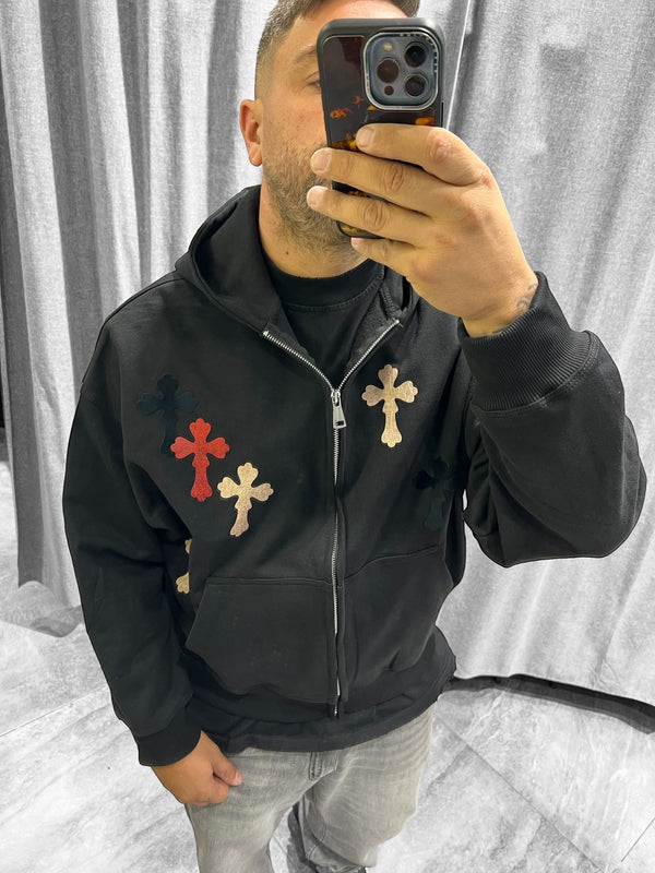 Felpa Hoodie Crocie