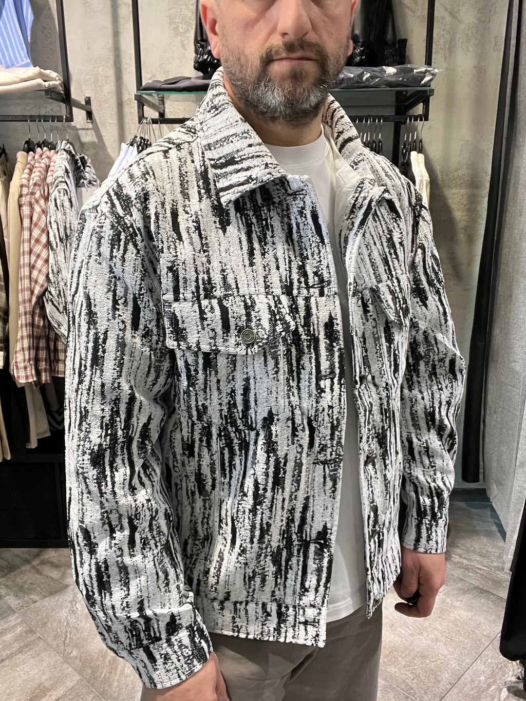 Giubbino Jacket Tie Dey Mod Zara