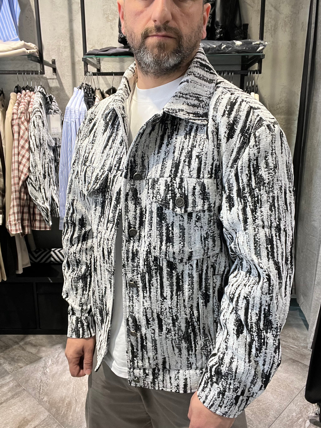 Giubbino Jacket Tie Dey Mod Zara