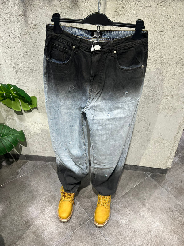 Jeans Baggy Double Wash 8969
