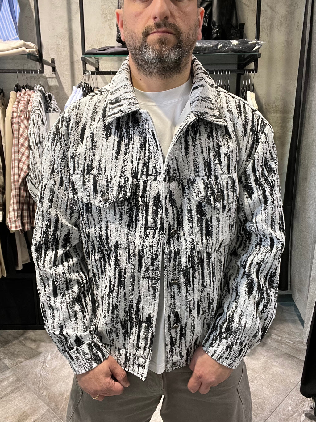 Giubbino Jacket Tie Dey Mod Zara