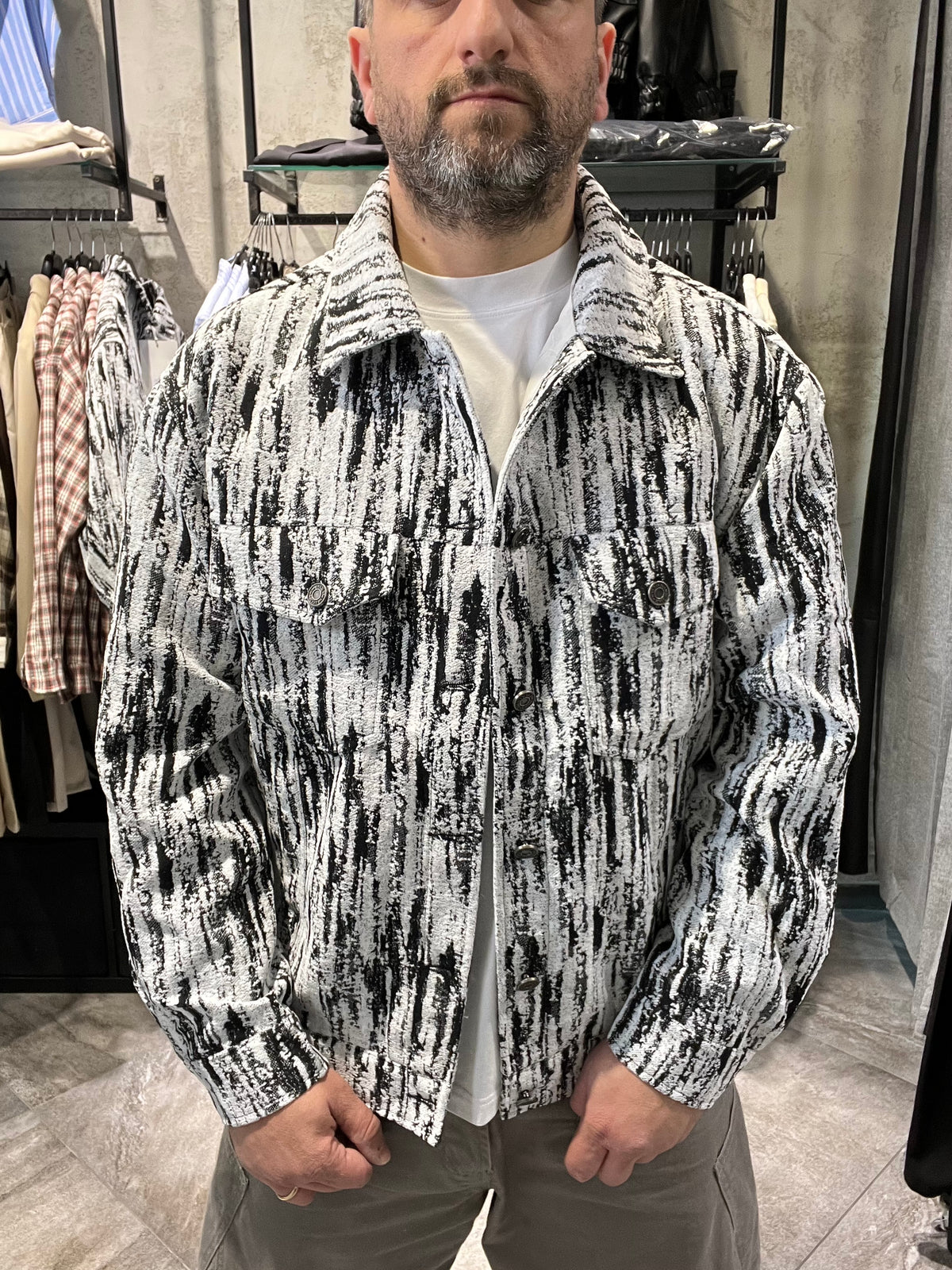 Giubbino Jacket Tie Dey Mod Zara