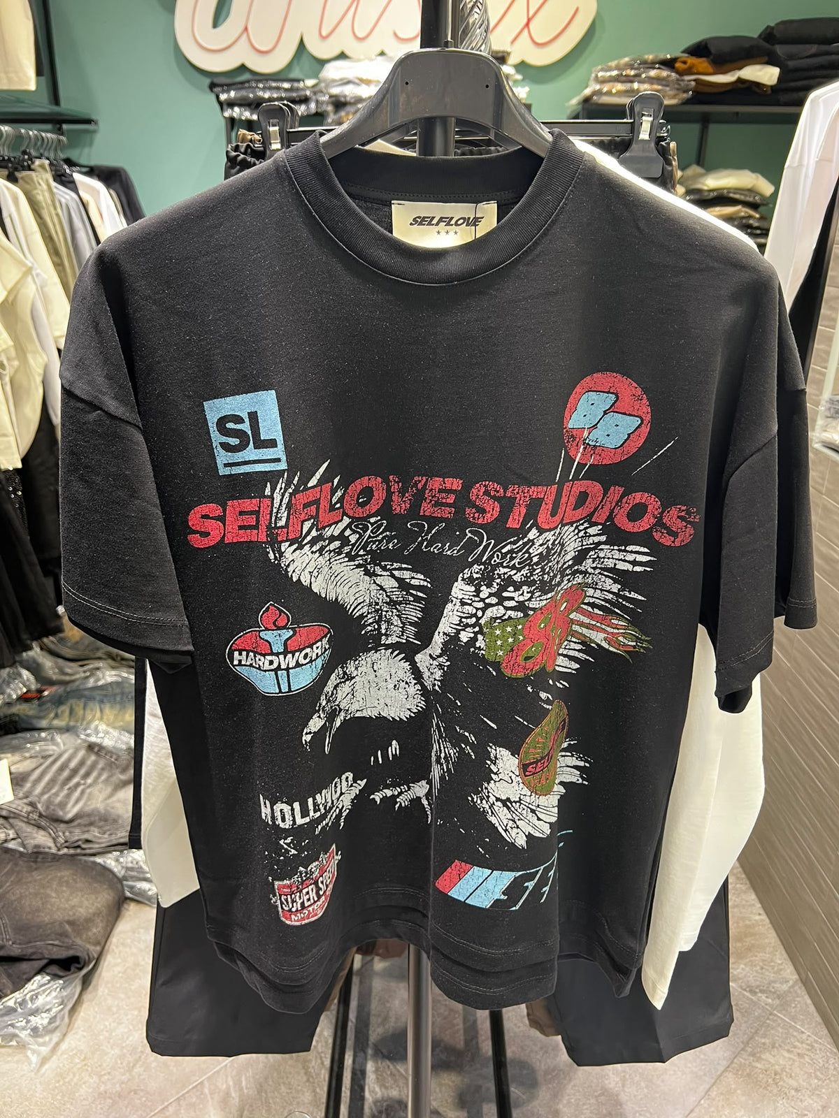 T-shirt Hard Work  Lc112