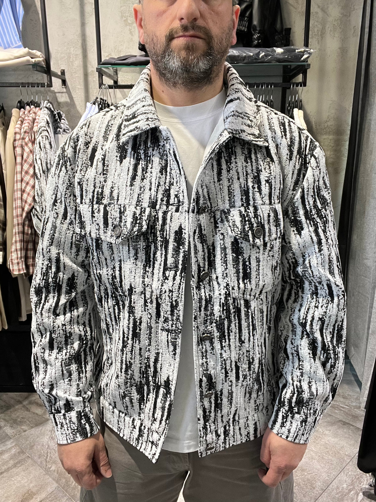 Giubbino Jacket Tie Dey Mod Zara