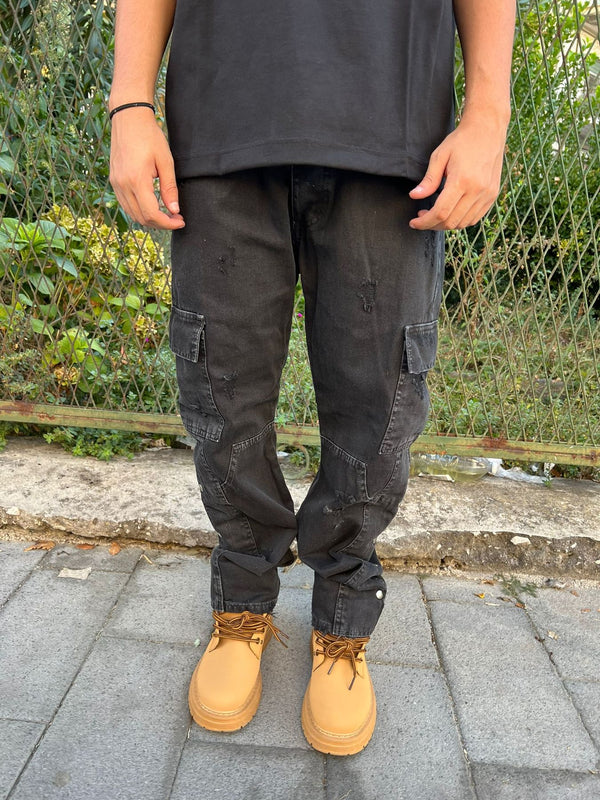 Jeans Cargo Used Wash