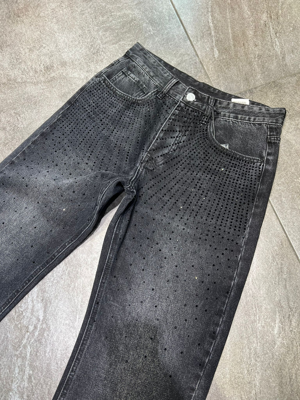 Jeans Baggy Diamond Black 8417