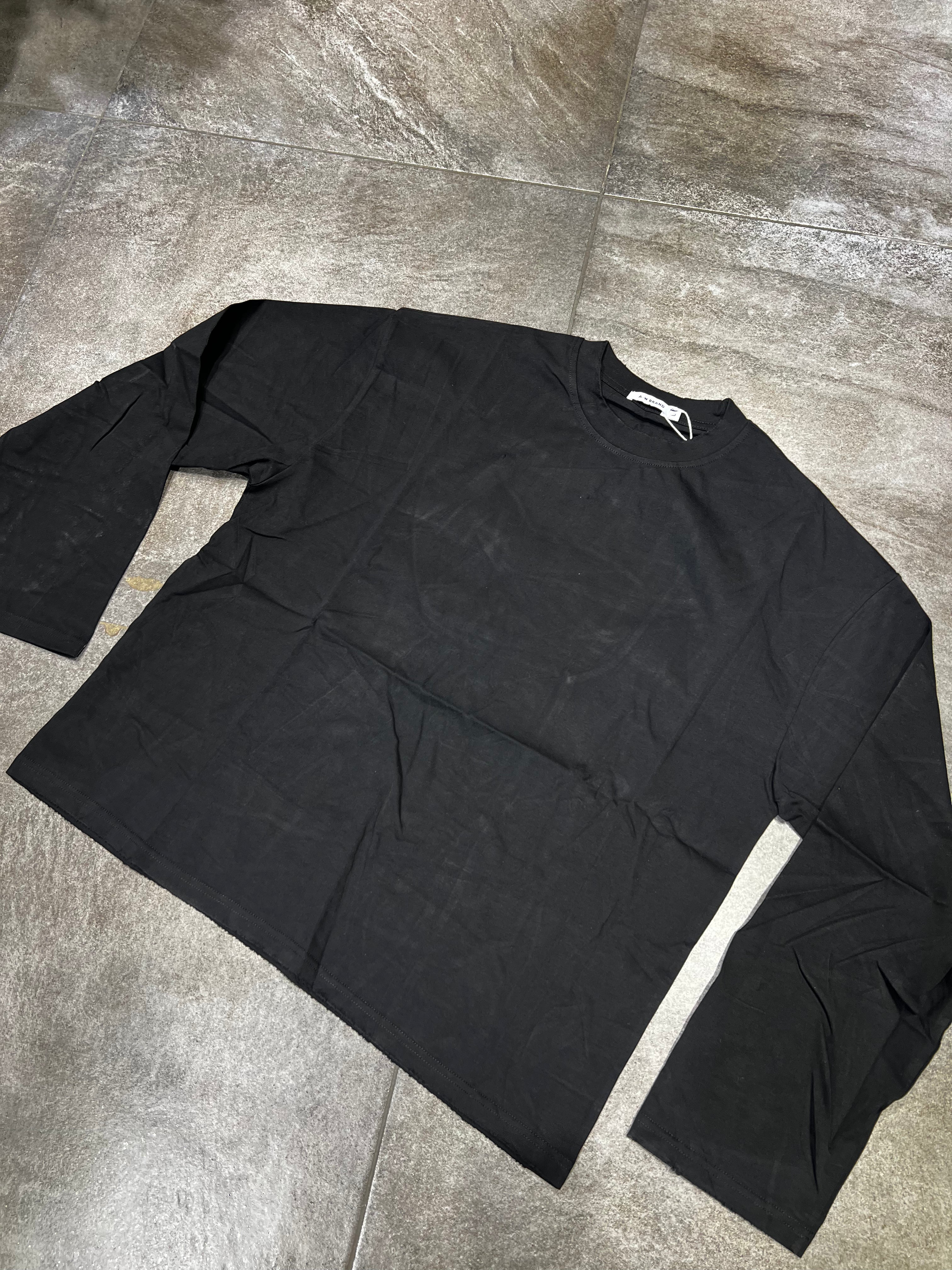 T-shirt Long Sleeve For More Cropped Destroyed