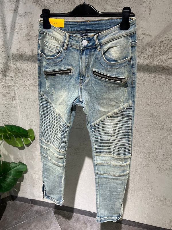 Jeans Biker S270 Sabbiato