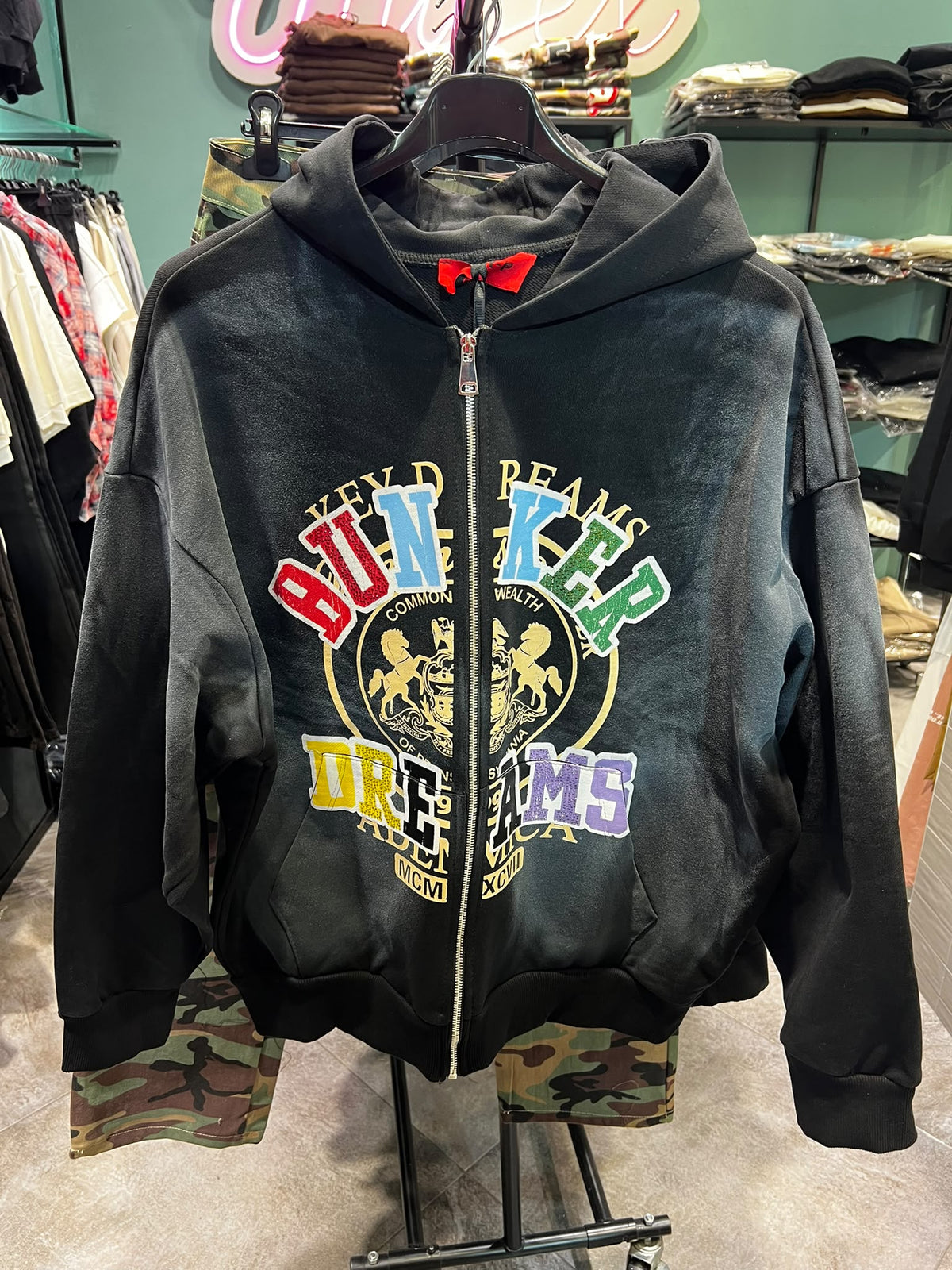 Felpa Zip Dreams Bnk