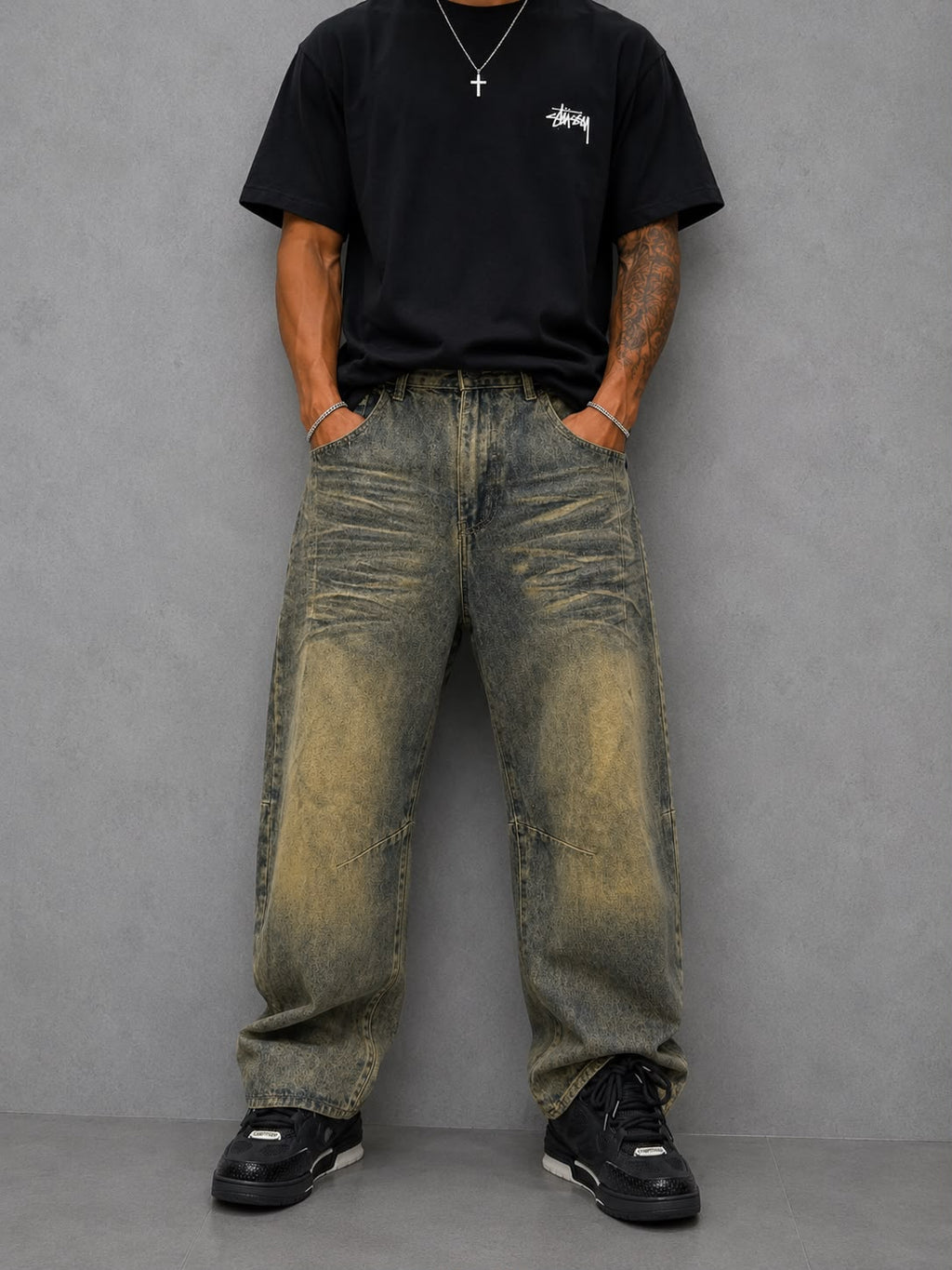Jeans Baggy Ballon Wash Xx3735
