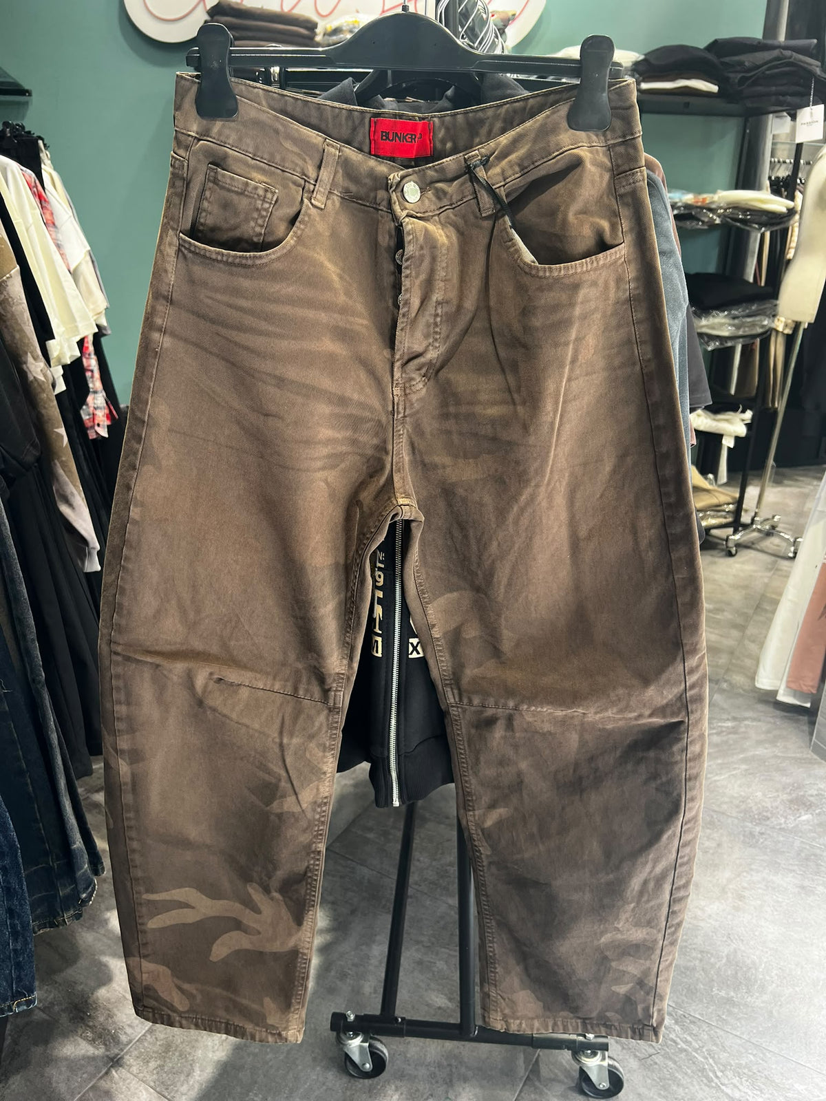 Jeans Ballon Laserizzato Mimetic Bnk