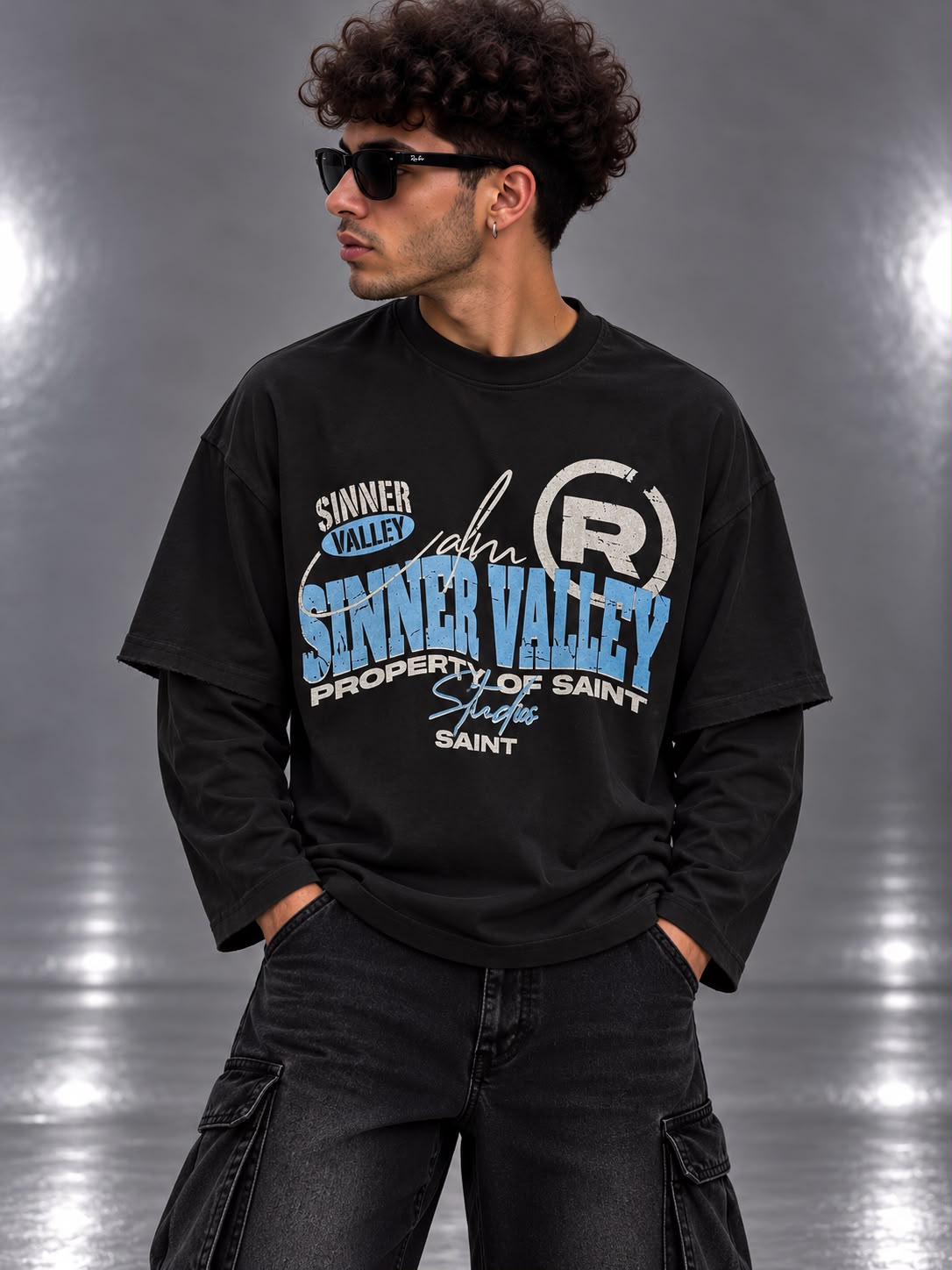 T-shirt Double Long Sleeve Sinner