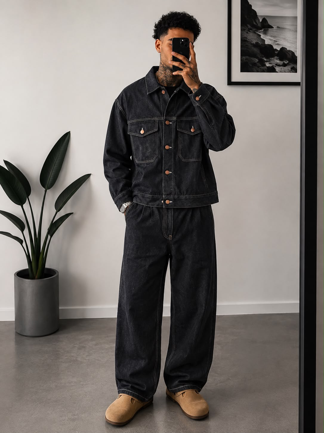 Coordinato Denim Contr 0551