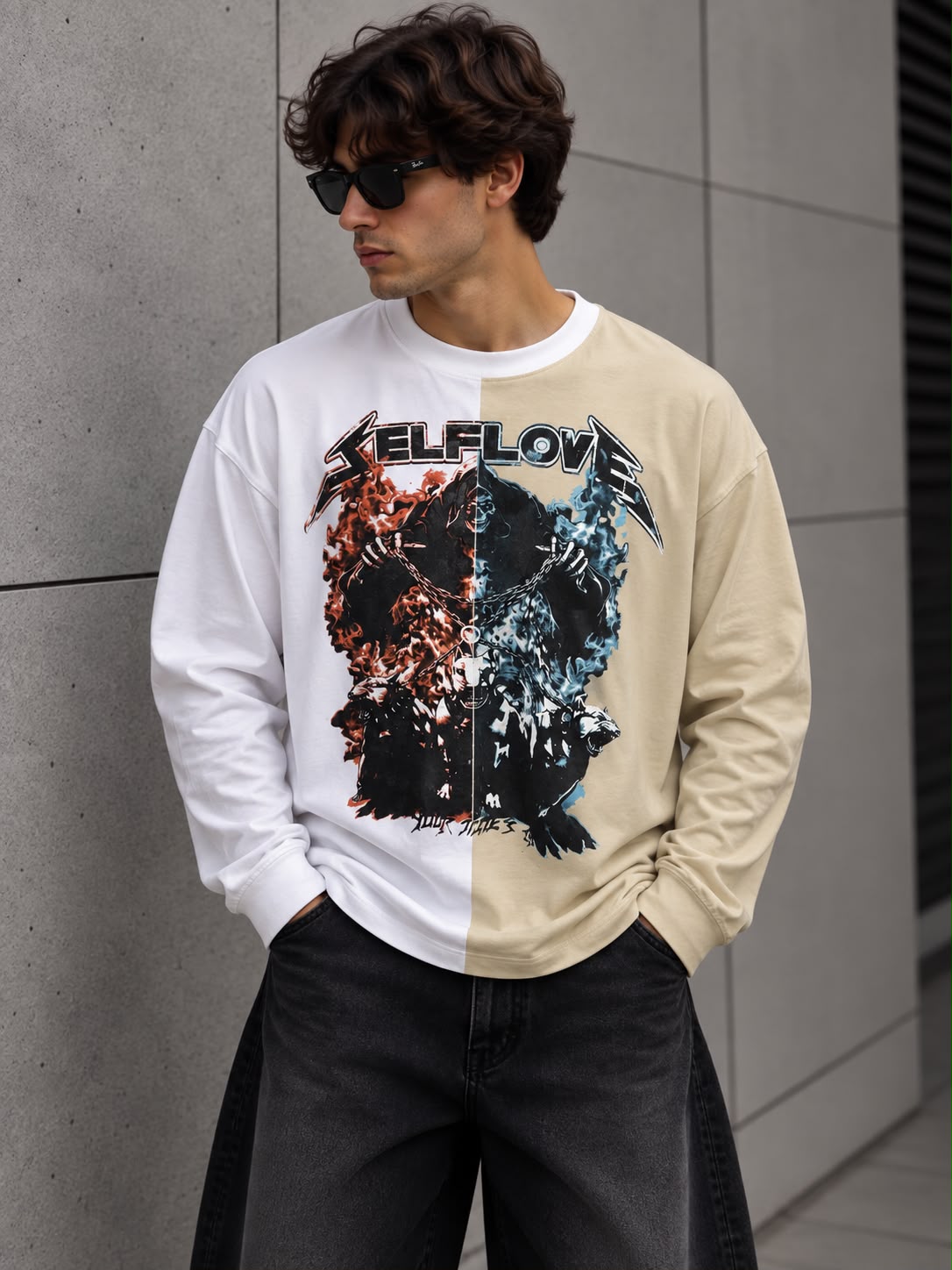 T-shirt Duoble Color Lc110