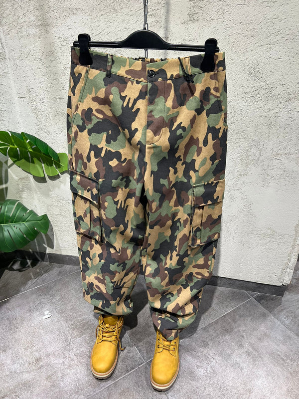 Pantalone Cargo  Militare Bnk