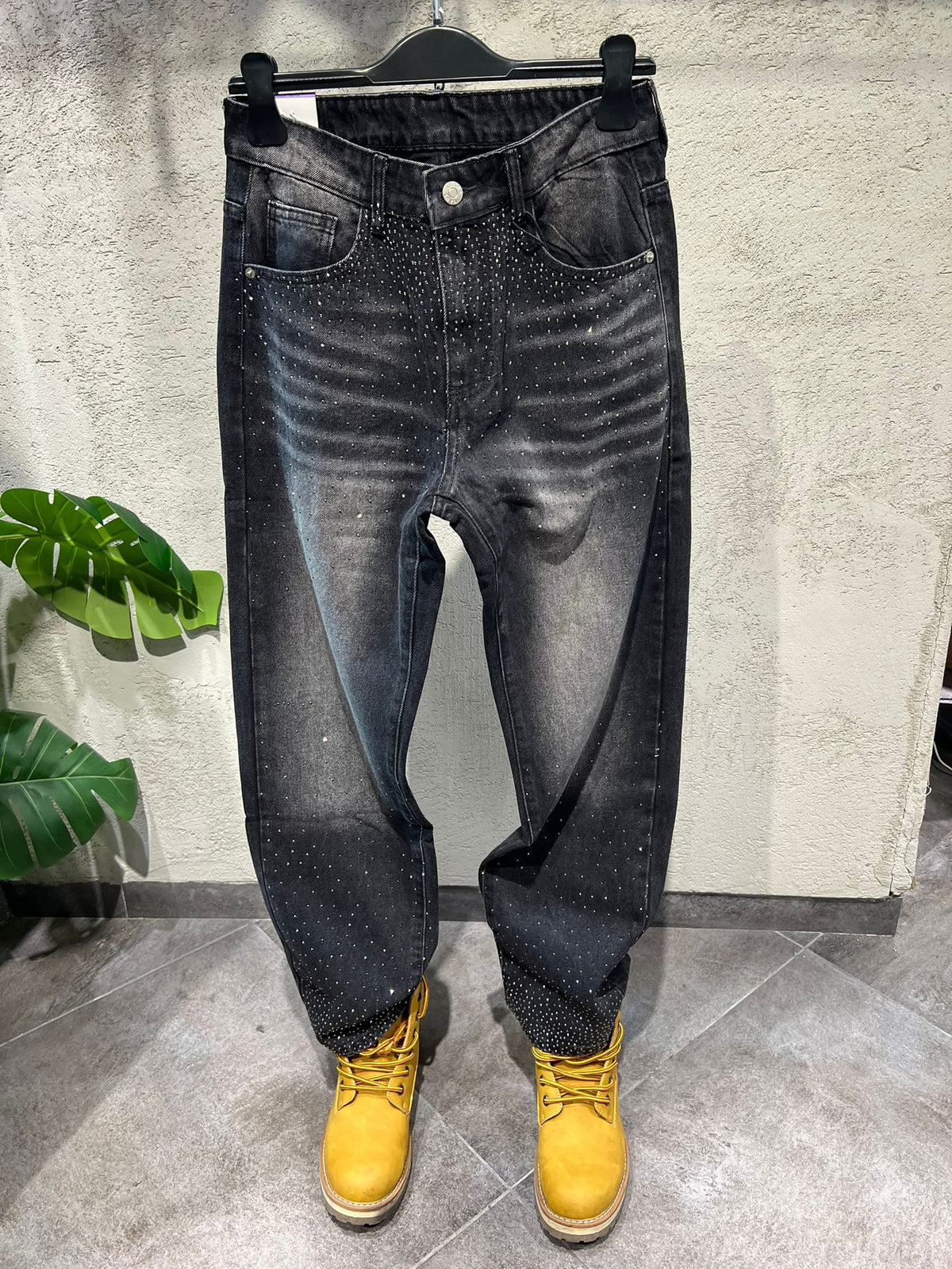 Jeans Baggy Diamond Black 8603