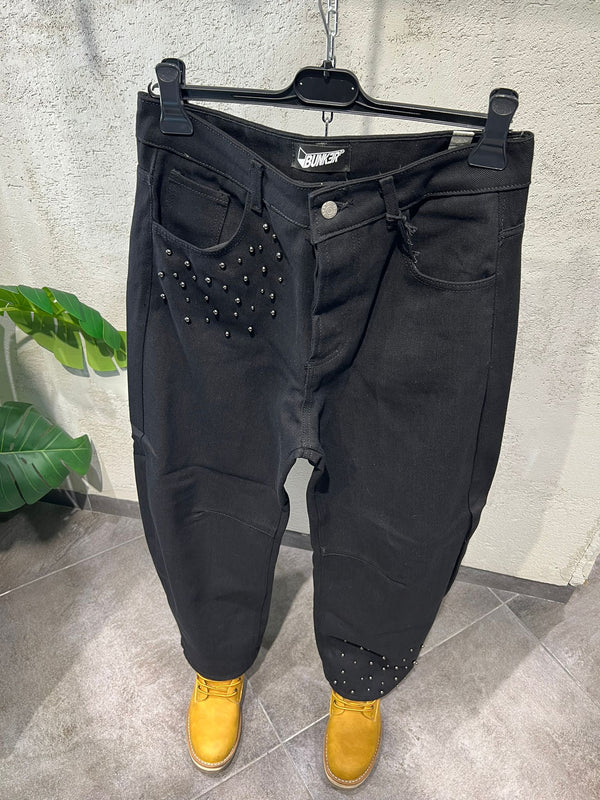 Jeans Strass Balloon Bnk