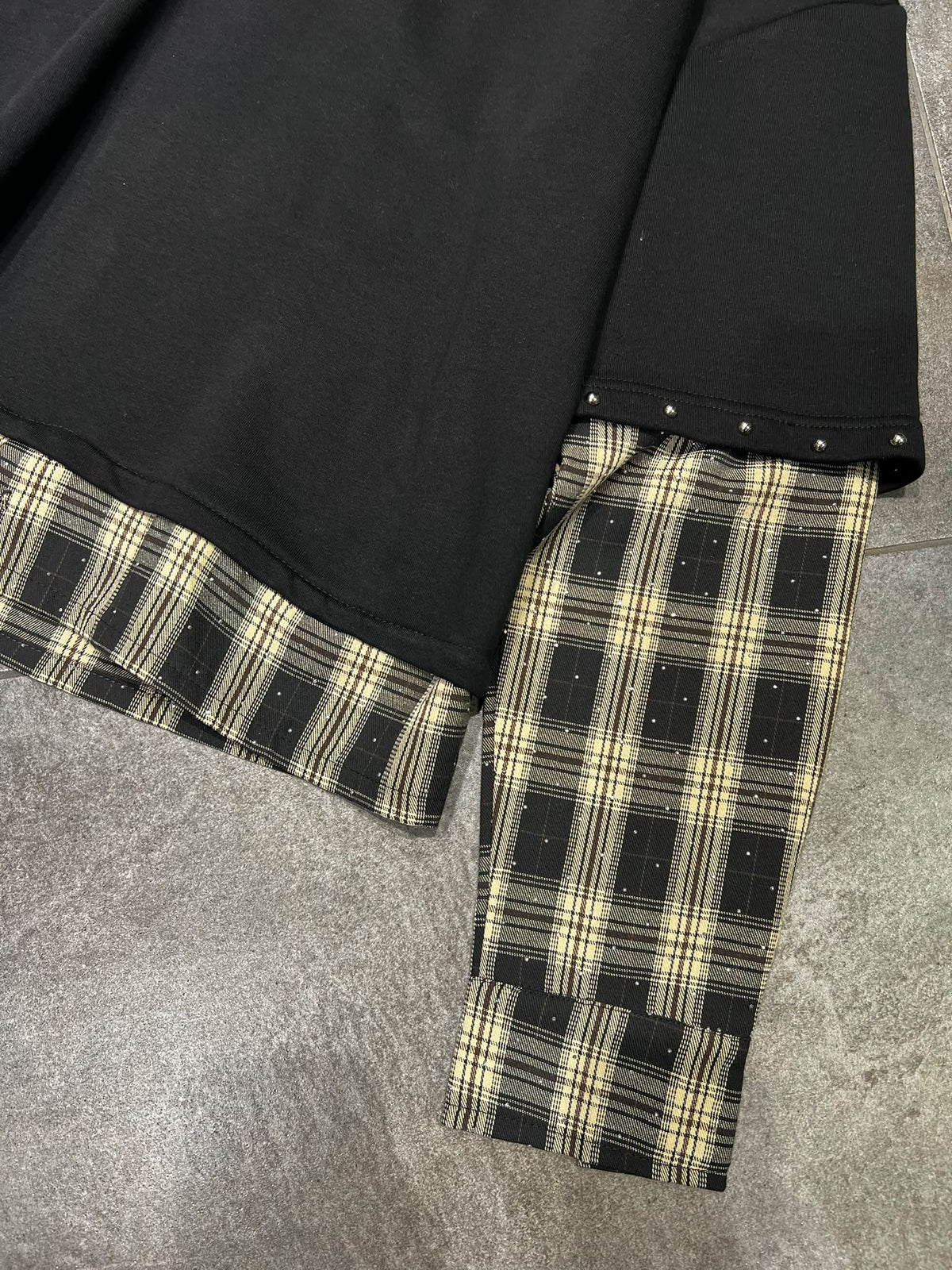 Felpa Long Sleeve Quadri Ma1306