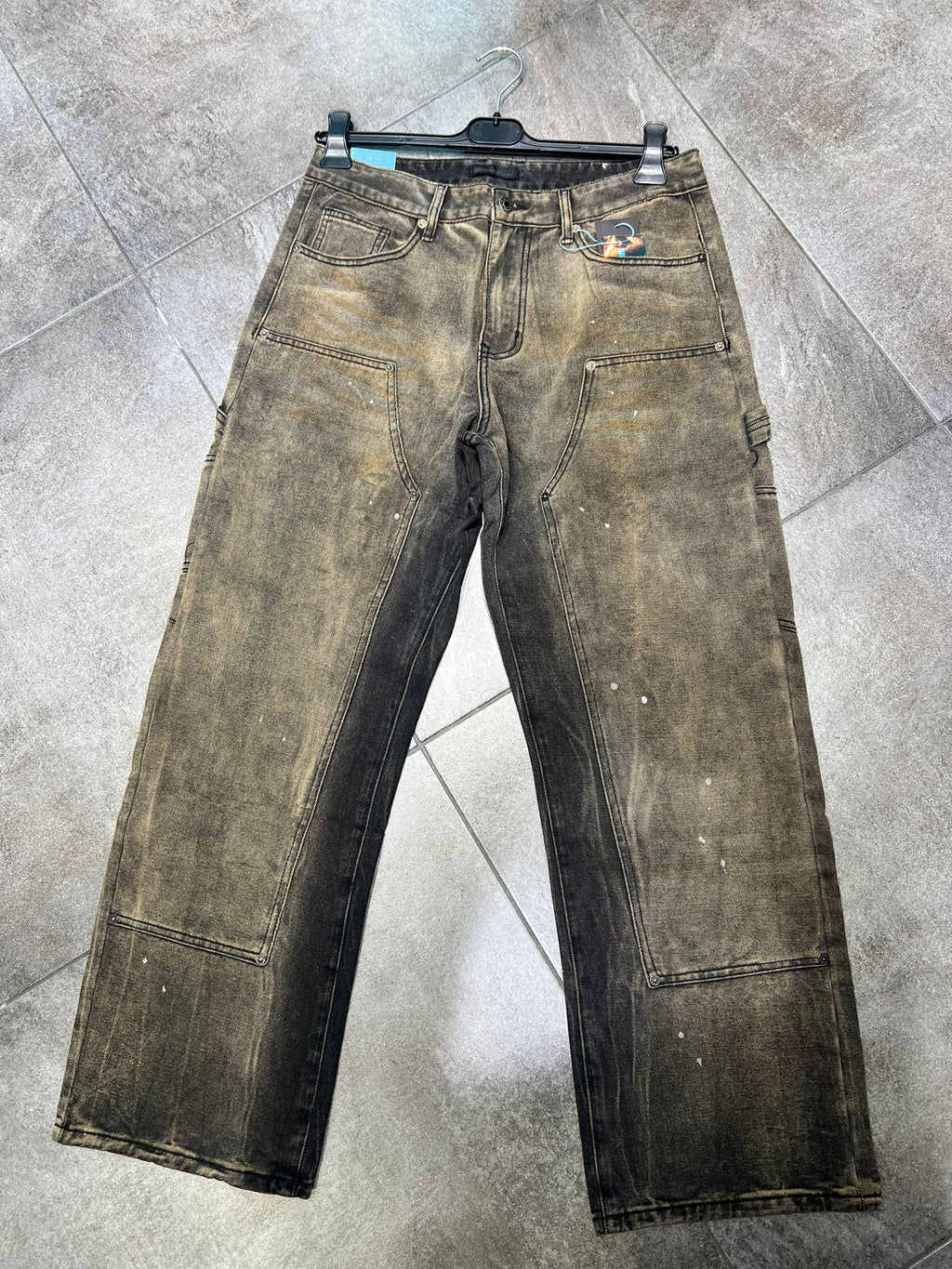 Jeans Baggy Ballon Wash Kk3086