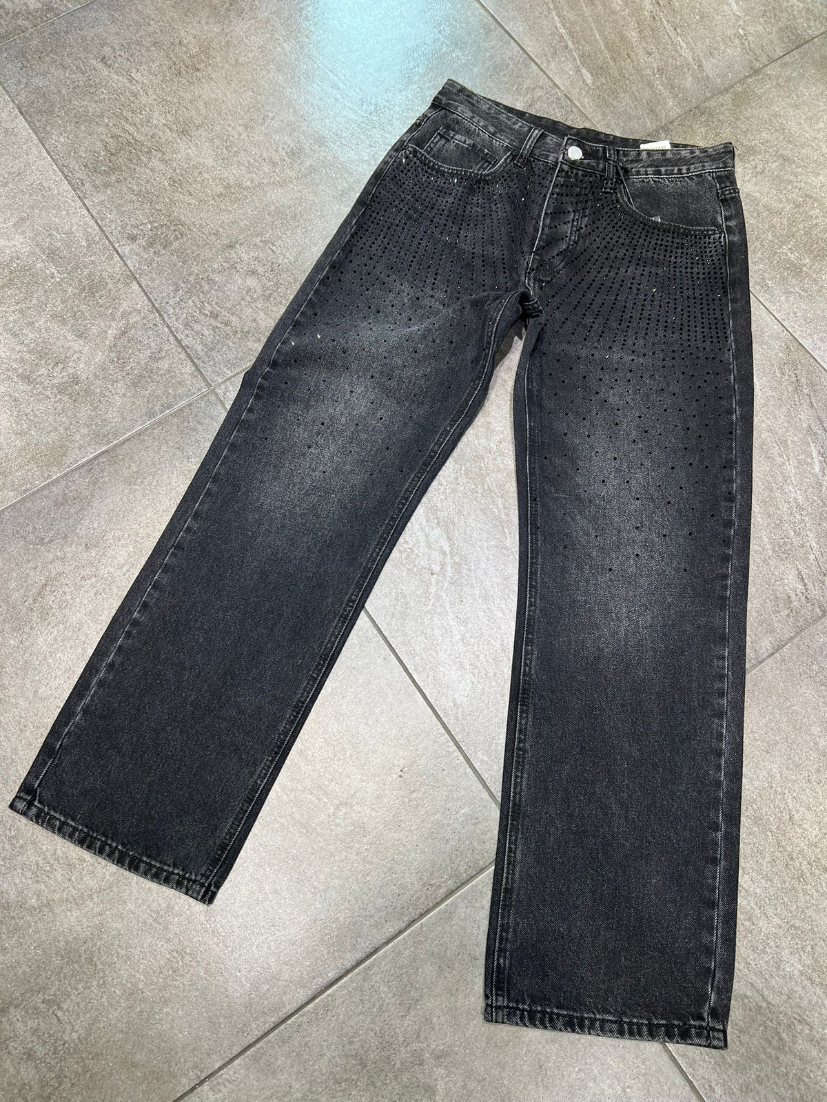 Jeans Baggy Diamond Black 8417