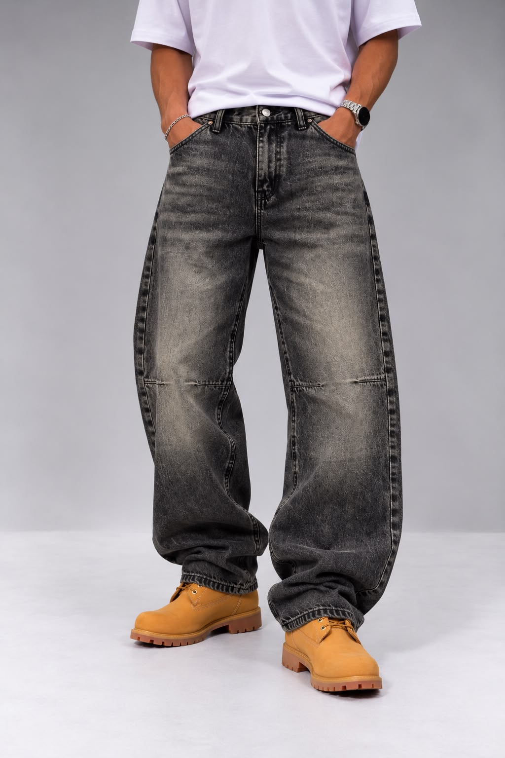 Jeans Baggie Grey M5-610