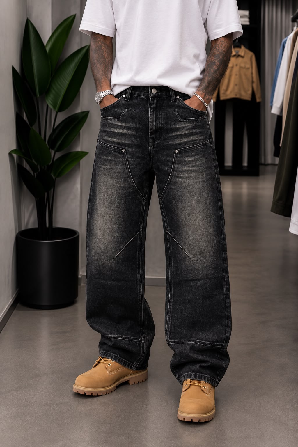 Jeans Baggy Carpenter Yx3809