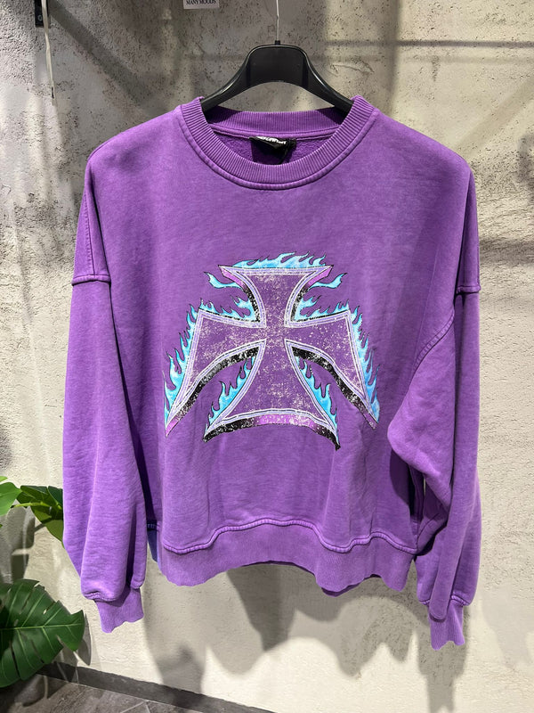 Felpa Crocie Marmo Bnk