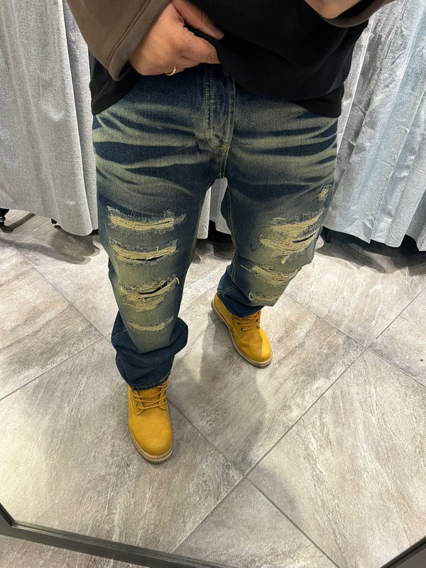 Jeans Destroyed Blu Land