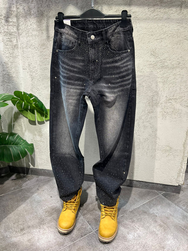 Jeans Baggy Diamond Black 8603